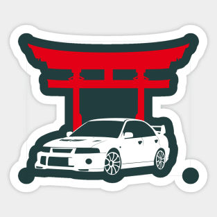 mitsubishi evolution Sticker